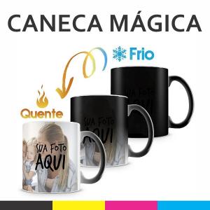 Caneca Mágica Porcelana  Diversas Sublimação  