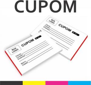 Cupom Para Sorteios Offset 75g 10x7cm    