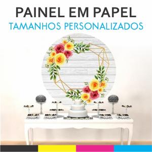 Painel de Papel Monolúcido 75g Personalizado    