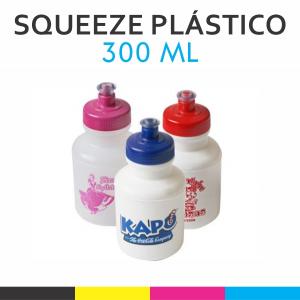 Squeeze Plástico  300ml   Transfer Laser 